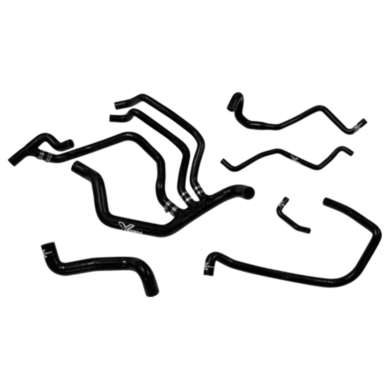 Kit 10 durites XTREM MOTORSPORT refroidissement silicone Renault Megane II R.S. 225 et 230