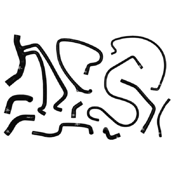 Kit 11 durites XTREM MOTORSPORT refroidissement silicone Peugeot 309 GTi 16S Noir