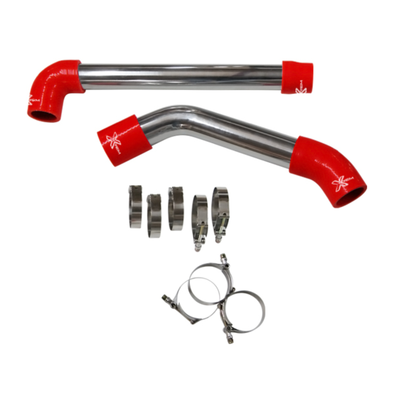 Kit 2 durites turbo XTREM MOTORSPORT aluminium et silicone Renault R5 Turbo 1 et 2