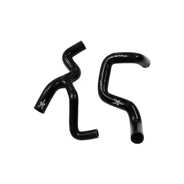 Kit 2 durites XTREM MOTORSPORT refroidissement silicone Ford Focus 2000 - 2004 Noir