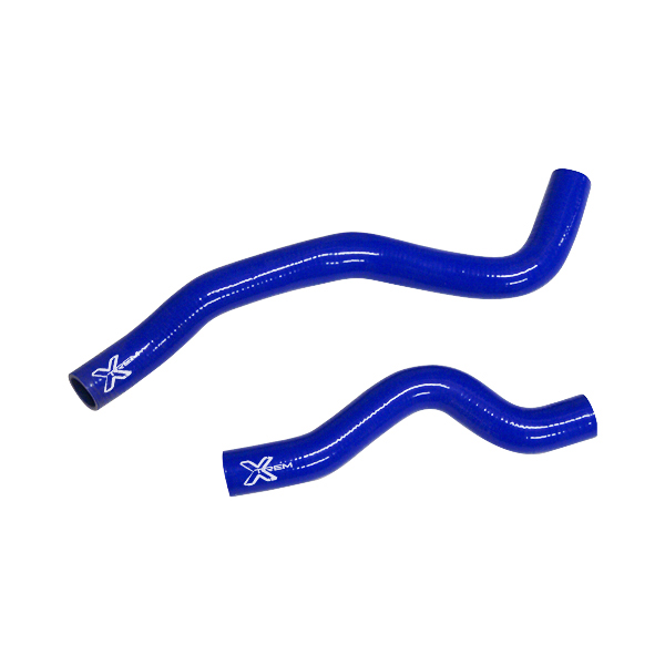 Kit 2 durites XTREM MOTORSPORT principales refroidissement silicone Mitsubishi Lancer Evo 4 / 5