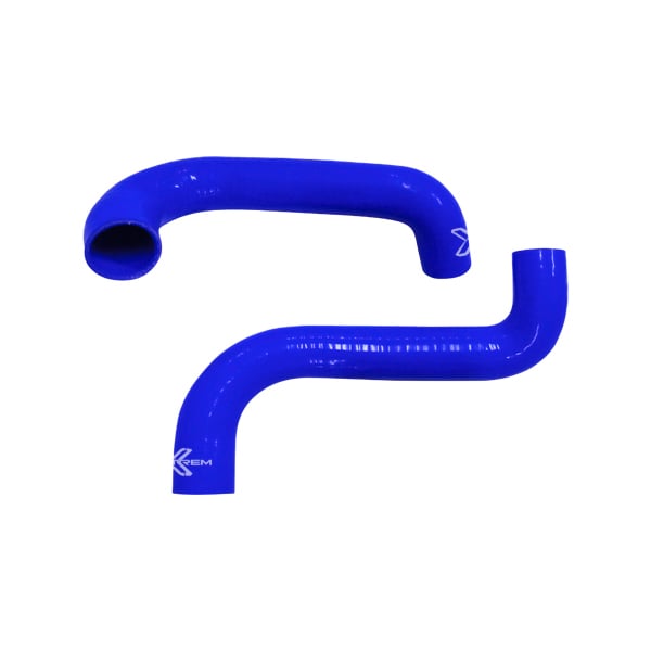 Kit 2 durites XTREM MOTORSPORT refroidissement silicone Opel Ascona B 2.0 Bleu