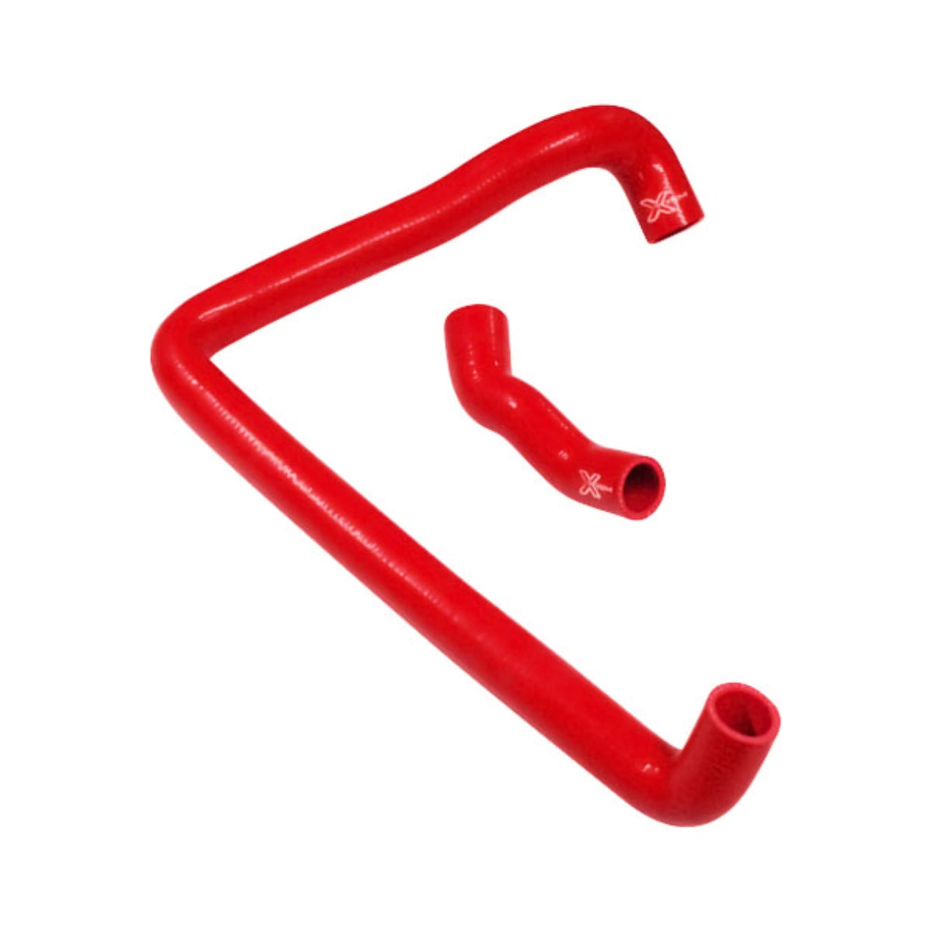 Kit 2 durites XTREM MOTORSPORT refroidissement silicone Nissan 300 ZX Rouge