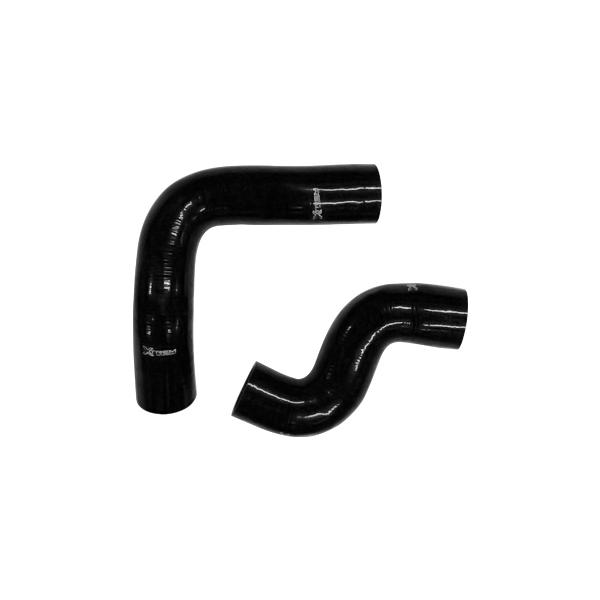 Kit 2 durites XTREM MOTORSPORT turbo silicone Seat Leon Cupra R Noir