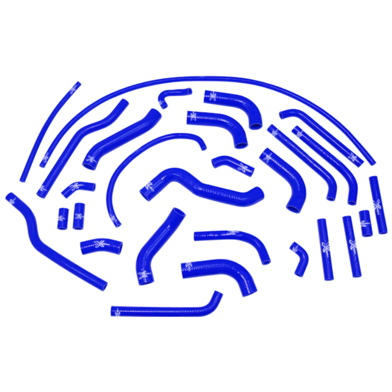 Kit 28 durites XTREM MOTORSPORT refroidissement silicone Matra 530 Bleu