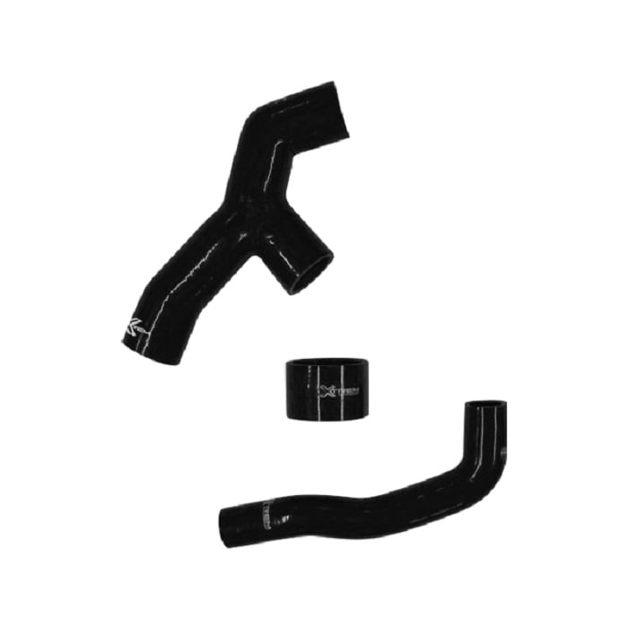 Kit 3 durites XTREM MOTORSPORT turbo silicone Subaru Impreza 2.5 WRX et STi 2006 - 2008 Noir