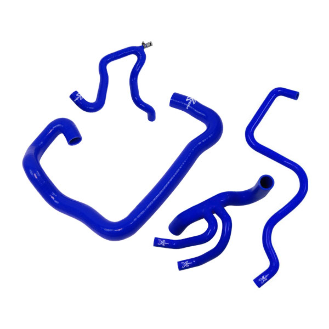 Kit 4 durites XTREM MOTORSPORT refroidissement silicone Peugeot 106 1.6 S16 montage 2