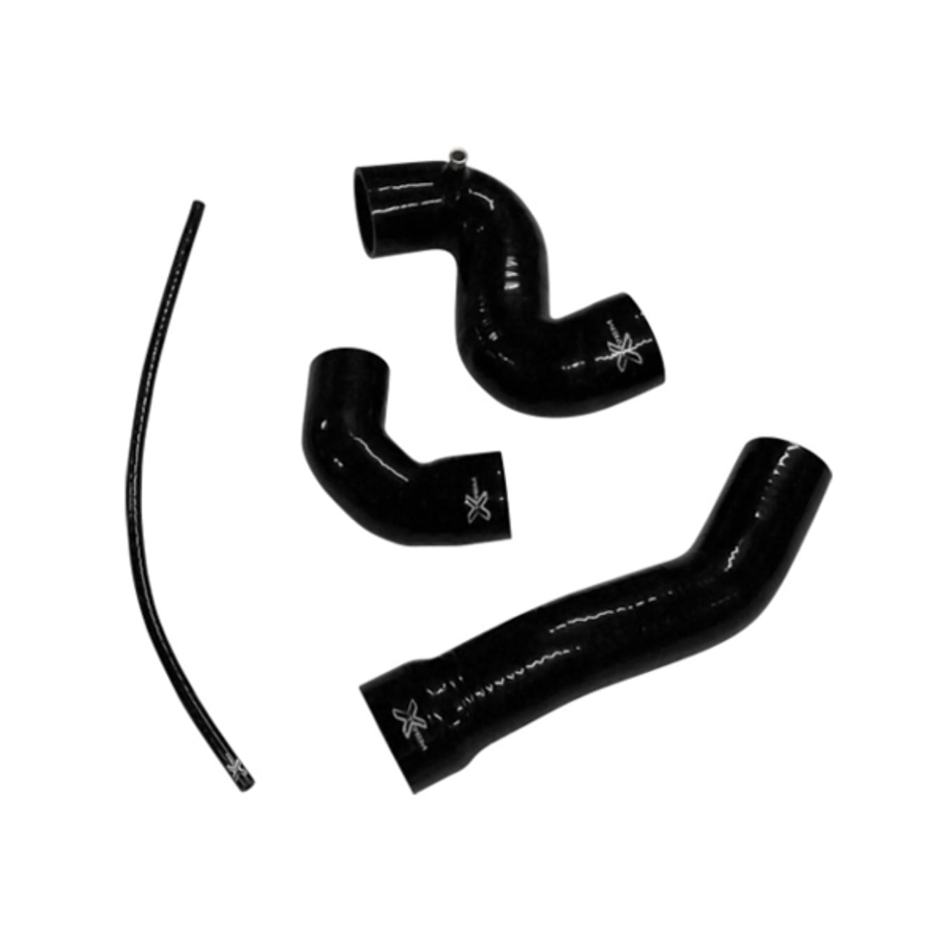 Kit 4 durites XTREM MOTORSPORT turbo silicone Rover 200 Turbo Noir