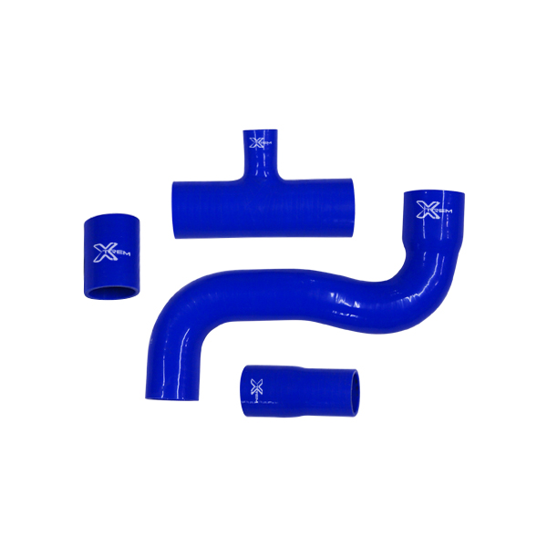 Kit 4 durites XTREM MOTORSPORT turbo silicone Renault Mégane 2 RS