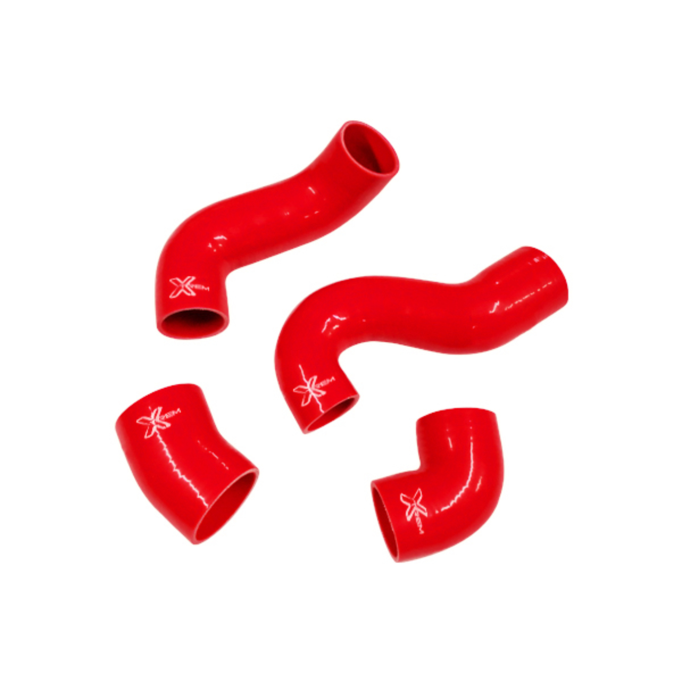 Kit 4 durites XTREM MOTORSPORT turbo silicone Fiat Coupe 20V Turbo