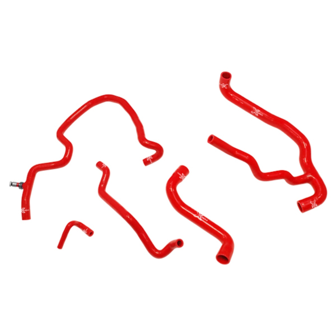 Kit 5 durites XTREM MOTORSPORT refroidissement silicone Renault Twingo II R.S.