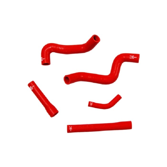 Kit 5 durites XTREM MOTORSPORT vapeurs d'huile silicone Peugeot 309 GTi 16S Rouge