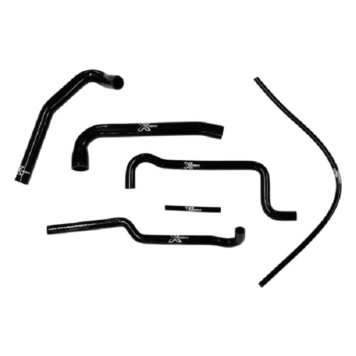 Kit 6 durites XTREM MOTORSPORT refroidissement silicone Renault R4