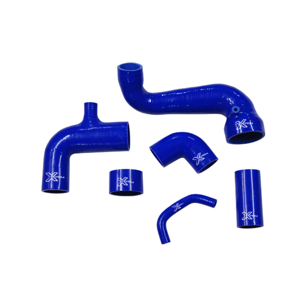 Kit 6 durites XTREM MOTORSPORT turbo silicone Ford Fiesta RS Turbo Bleu