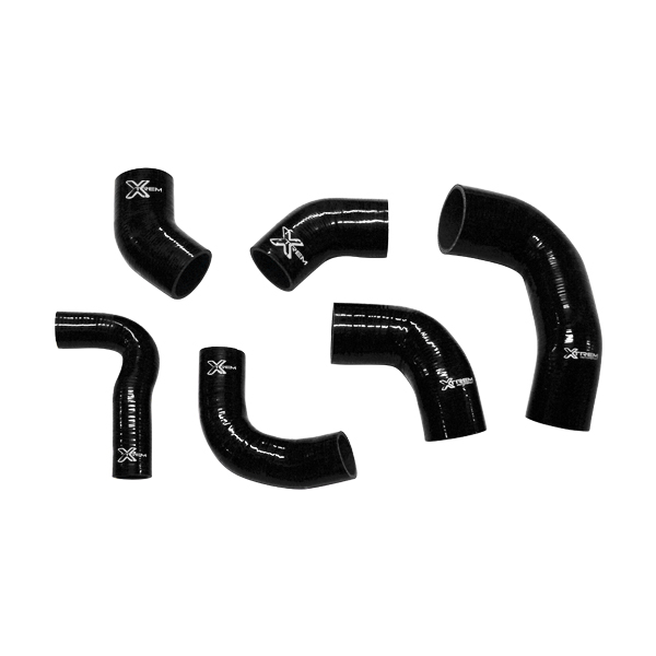 Kit 6 durites XTREM MOTORSPORT turbo silicone Mitsubishi Lancer Evo 7 / 8