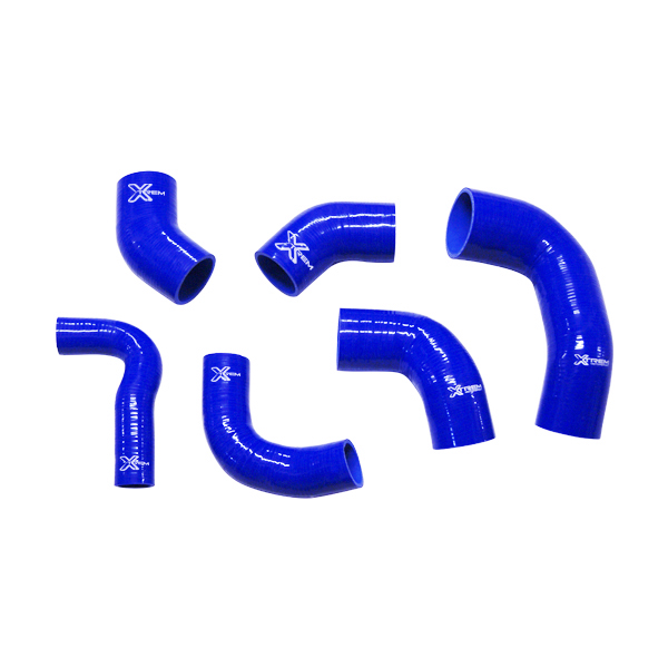 Kit 6 durites XTREM MOTORSPORT turbo silicone Mitsubishi Lancer Evo 7 / 8