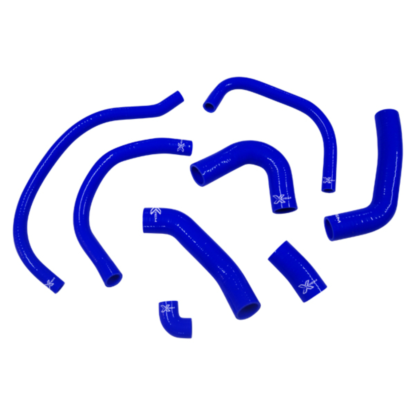 Kit 8 durites XTREM MOTORSPORT refroidissement silicone Fiat 131 Abarth