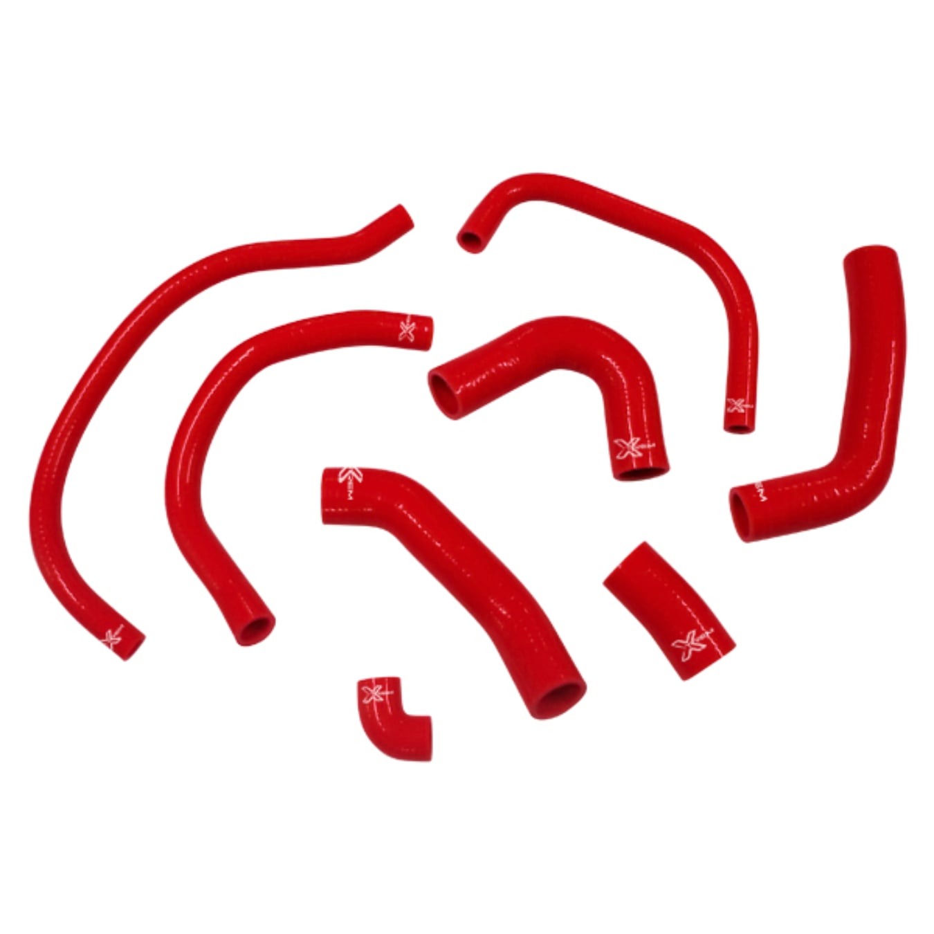 Kit 8 durites XTREM MOTORSPORT refroidissement silicone Fiat 131 Abarth