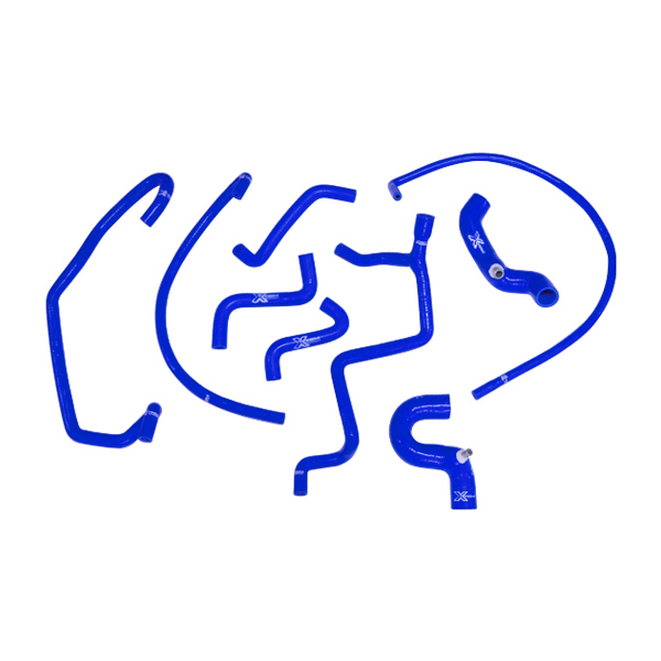 Kit 9 durites XTREM MOTORSPORT refroidissement silicone Ford Fiesta RS Turbo Bleu