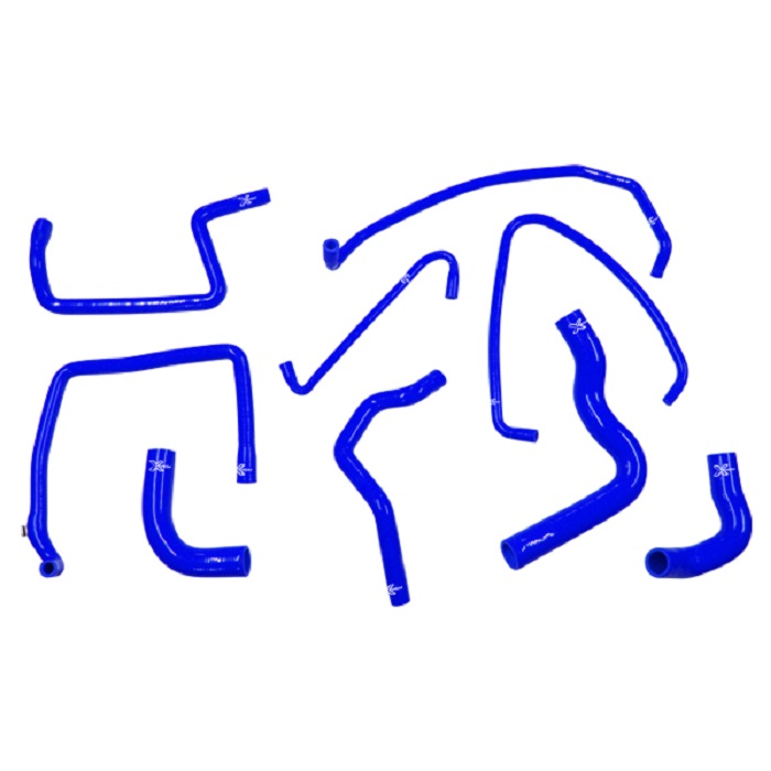 Kit 9 durites XTREM MOTORSPORT refroidissement silicone Peugeot 205 / 309 GTi - radiateur d'huile d'origine