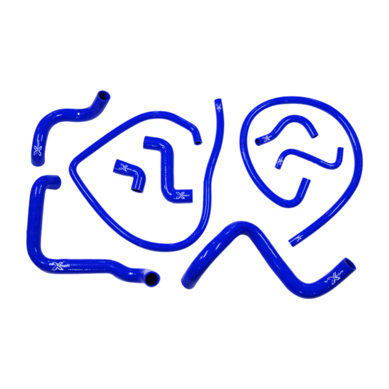 Kit 9 durites XTREM MOTORSPORT refroidissement silicone Fiat X1/9