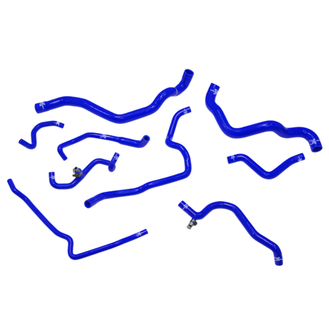 Kit 9 durites XTREM MOTORSPORT refroidissement silicone Renault IV R.S. 200