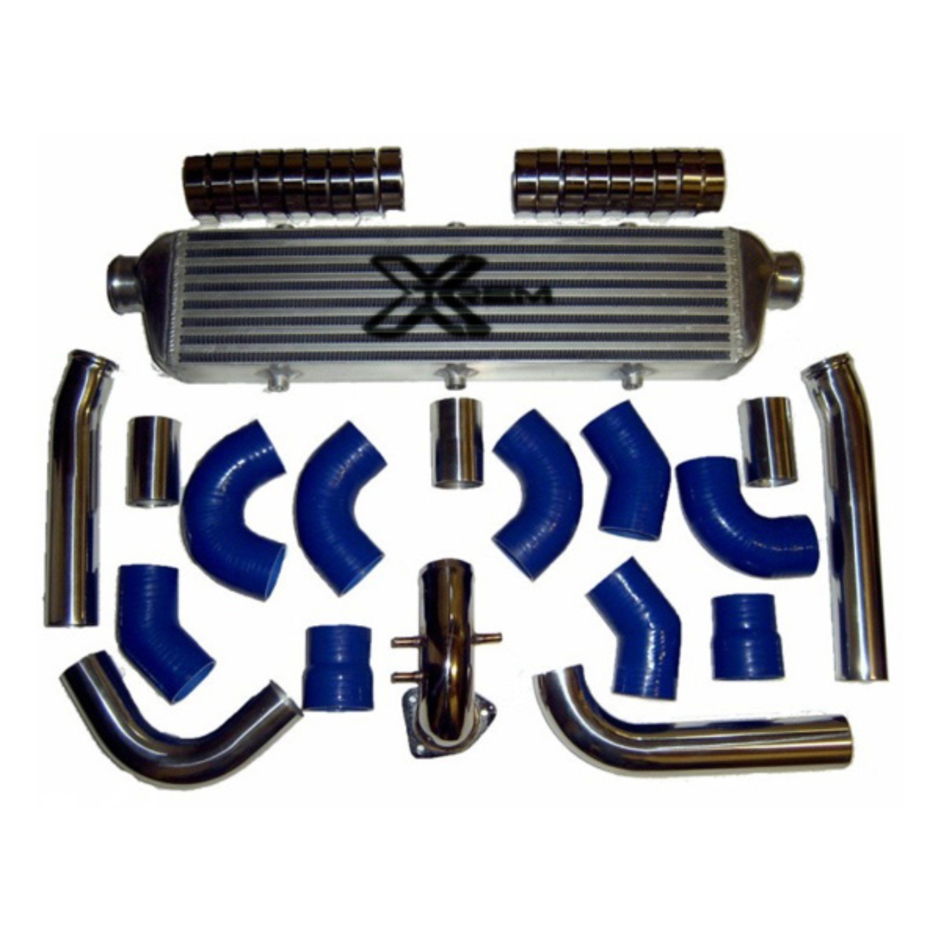 Echangeur aluminium frontal Evo I XTREM MOTORSPORT Renault 5 GT Turbo Bleu