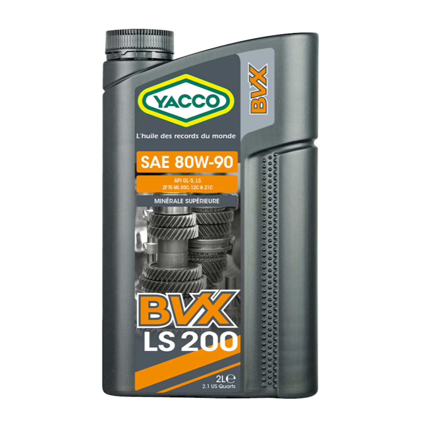 Huile boîte de vitesses YACCO BVX LS 200 80W90 2L