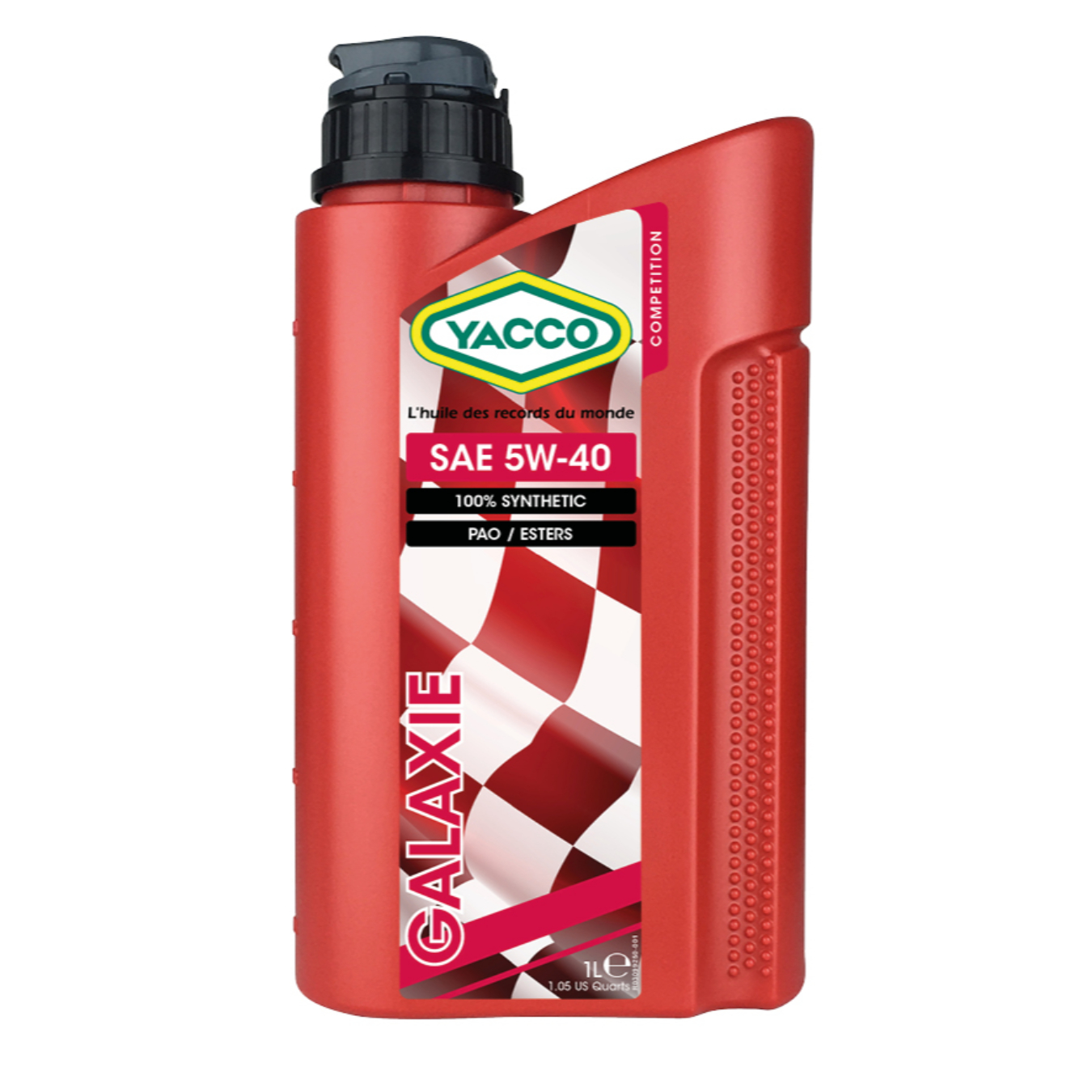 Huile moteur YACCO Galaxie 5W40 100% synthèse 1L