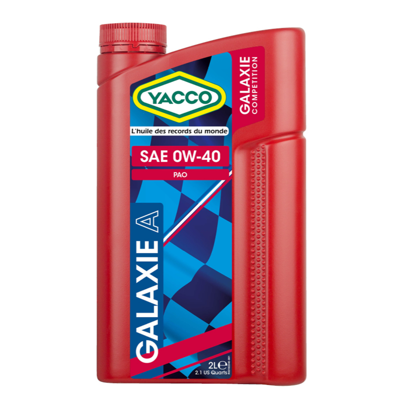 Huile moteur YACCO Galaxie A 0W40 100% synthèse 2L