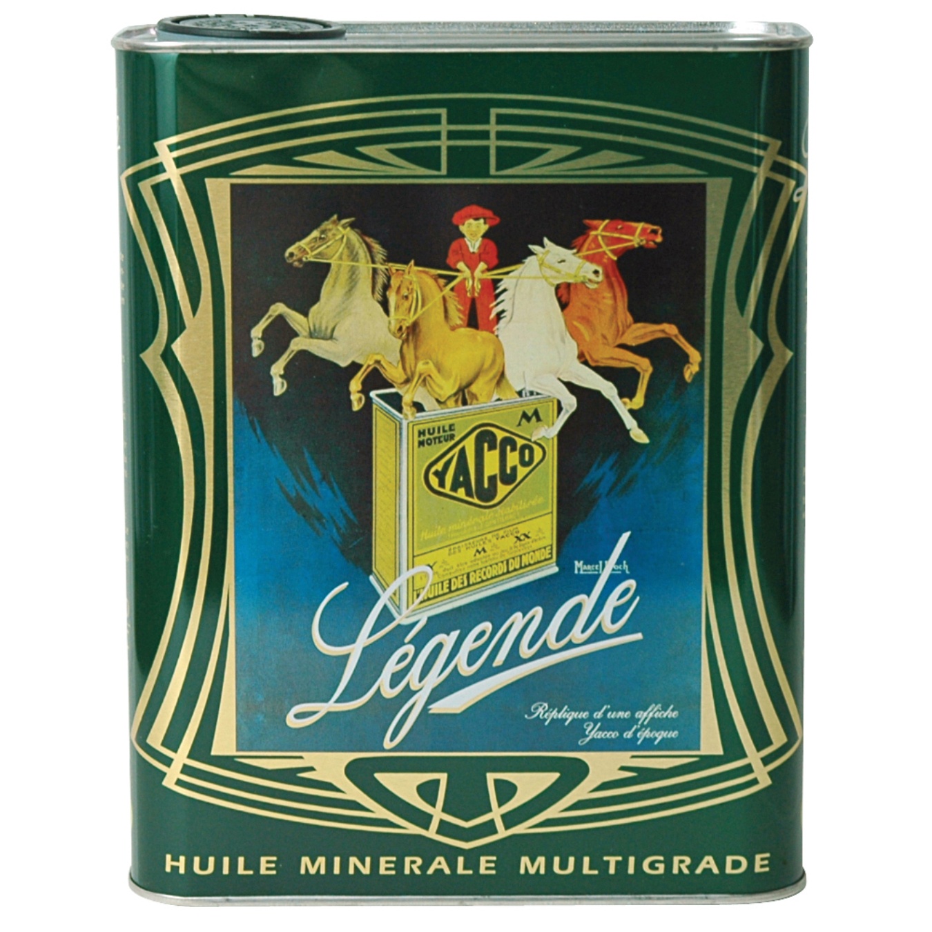 Huile moteur YACCO Légende Multigrade 15W50 2L