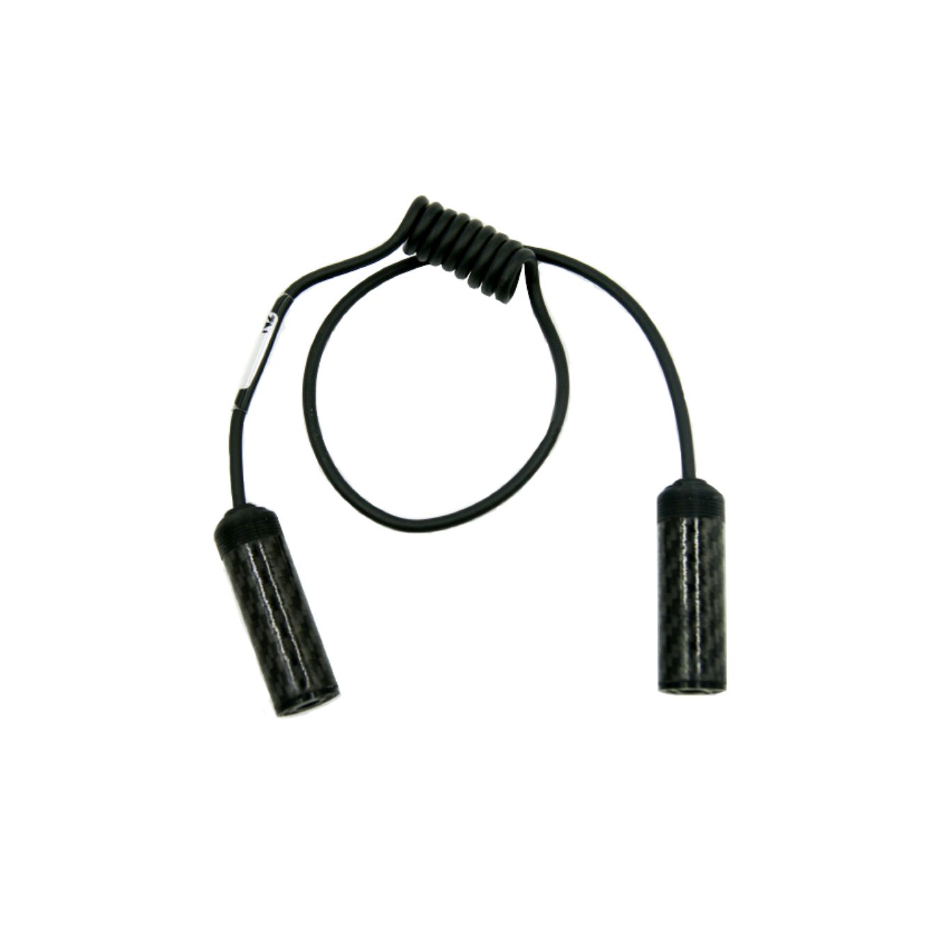 Adaptateur ZERONOISE L=15cm cable spirale embout nexus fem/ fem 4 pin
