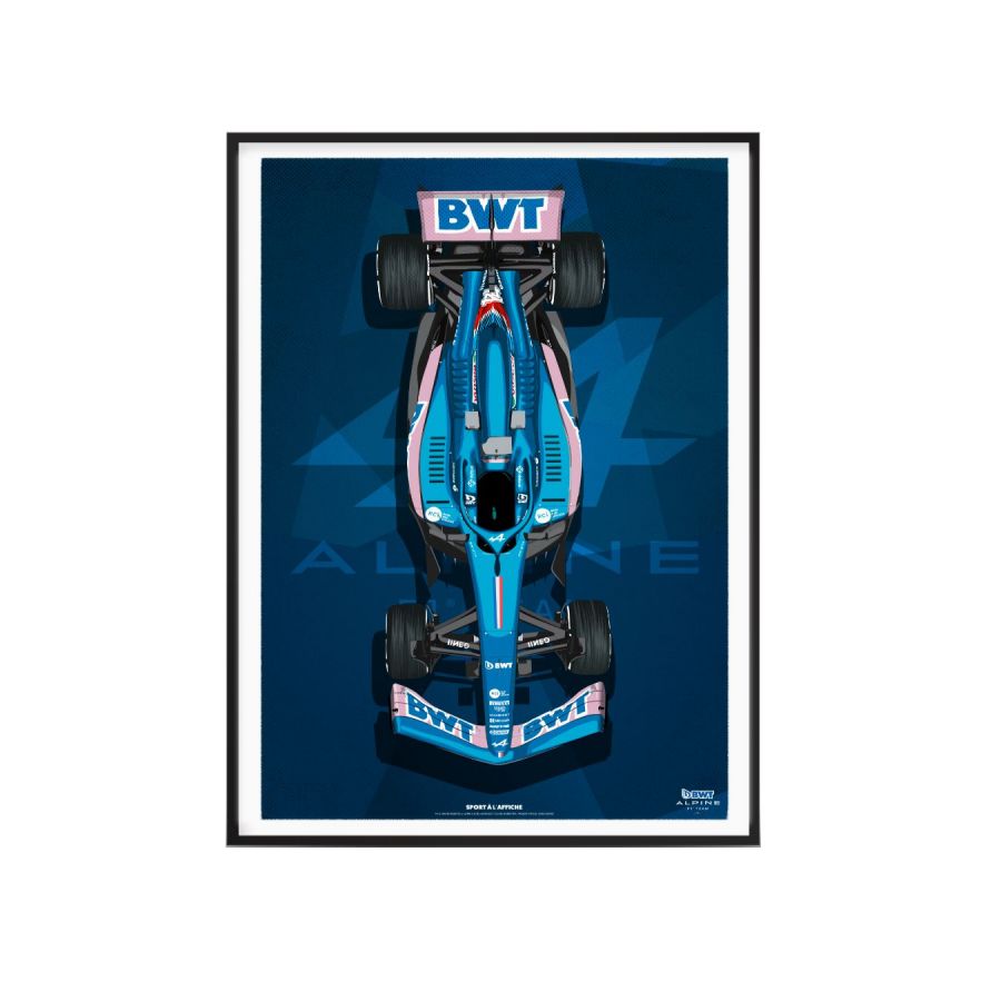 Affiche Alpine F1
